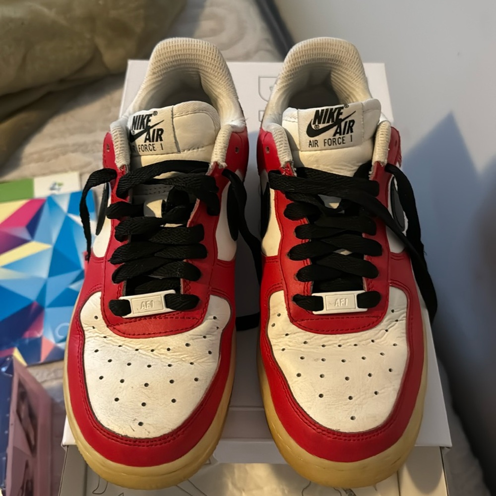 Nike Air Force one youth sneakers size 5.5. (Euro 38)